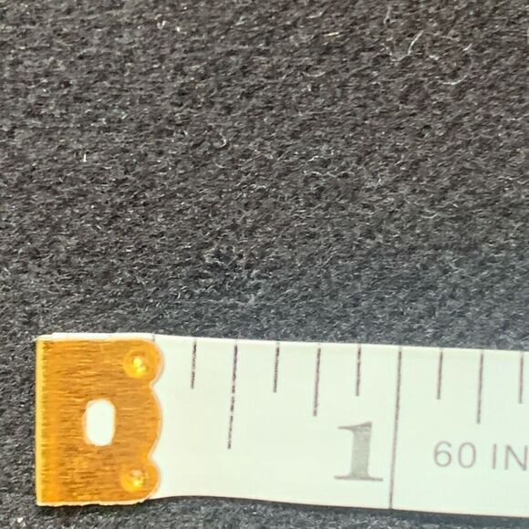 Vintage 90s Black Wool Blazer Jacket Single Button Oversized Plus Size 18W - Picture 9 of 10